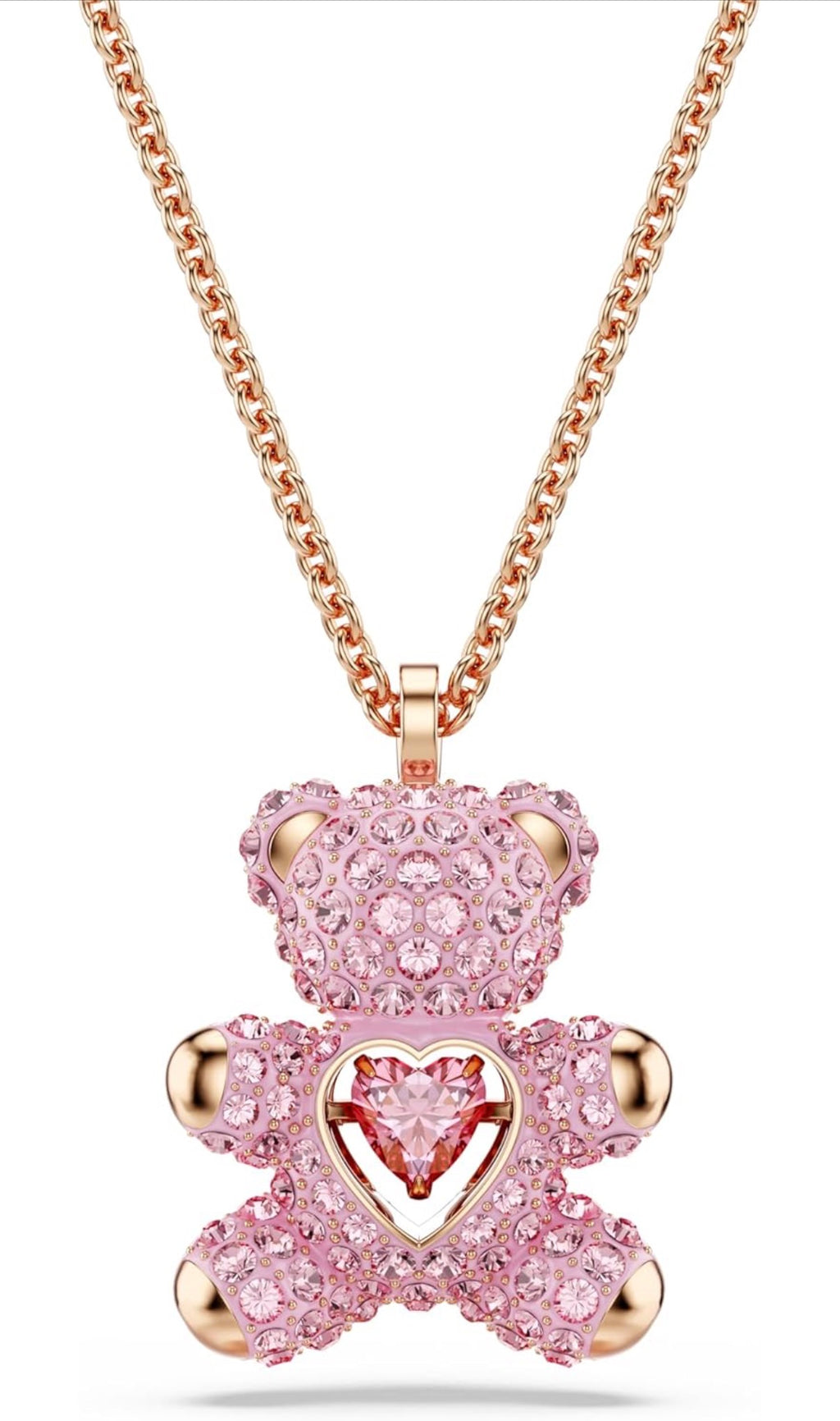 Luxury Teddy Bear Necklace 🩷
