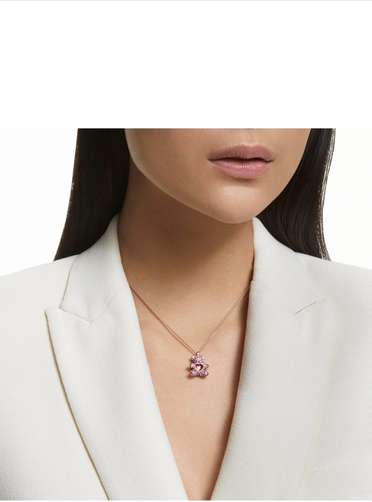 Luxury Teddy Bear Necklace 🩷